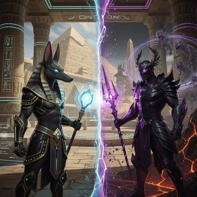 Clashof Gods Anubisvs Hades game preview